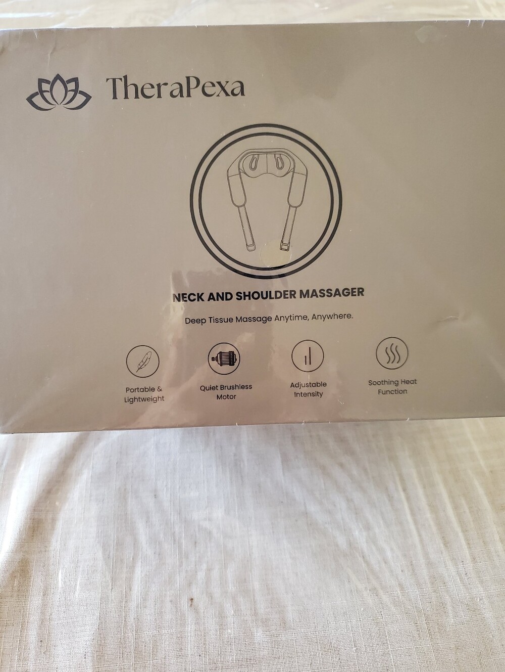 Neck and Shoulder Massager - Cream